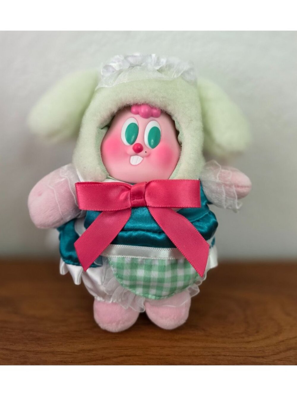 NWOB Miniso x Carrot Street MAID FUFU Bunny Plush Toy w/ Keychain Backpack Ring